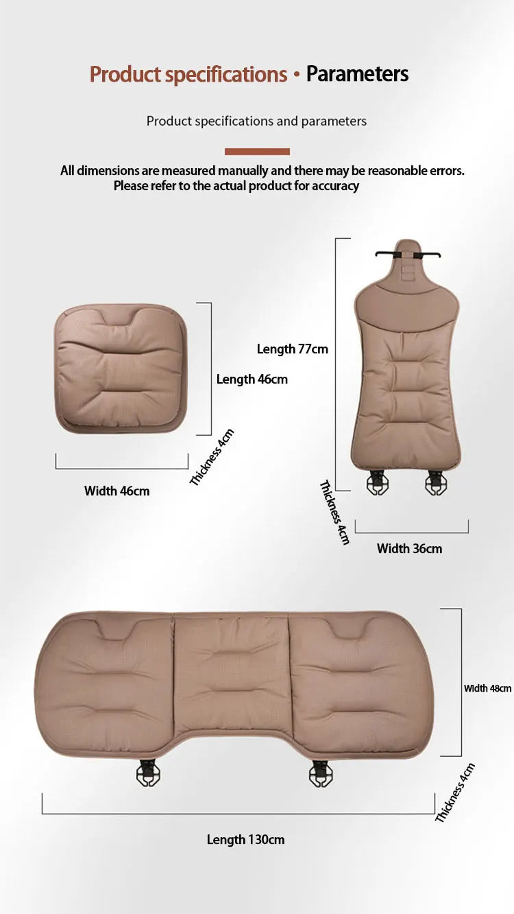 Universal Car Seat Cover Leather Cars Seat Waist Cushion Covers Four Season Auto Interior Seats  Protection Pad Car Accessorie