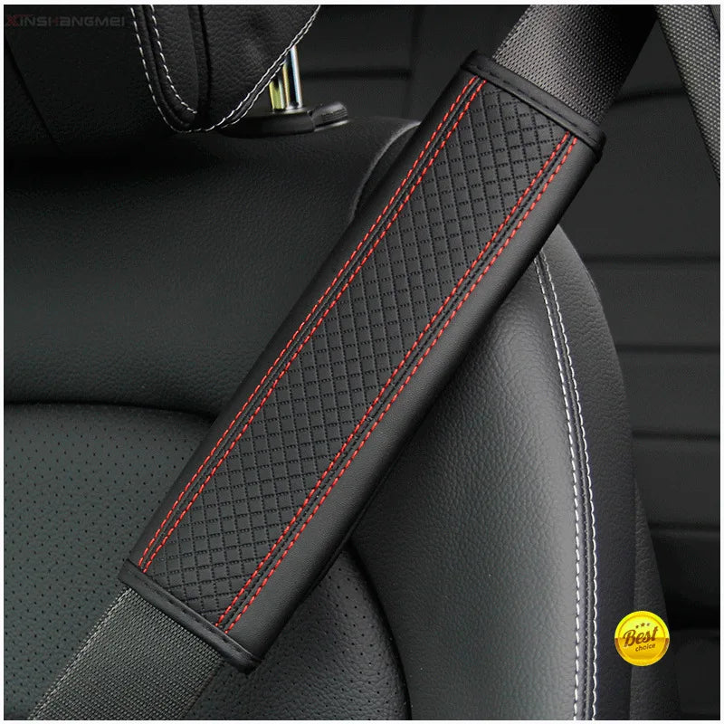 PU Leather Car Accessories Seat Belt Safety Shoulder Cover