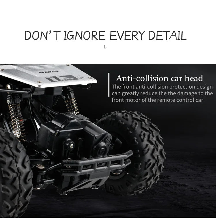 Oike RC Car Remote Control Climbing Vehicle Outdoor All Terrain Off-road Trucks 4WD Racing Drift Cars Toy Gift for Kids Adults