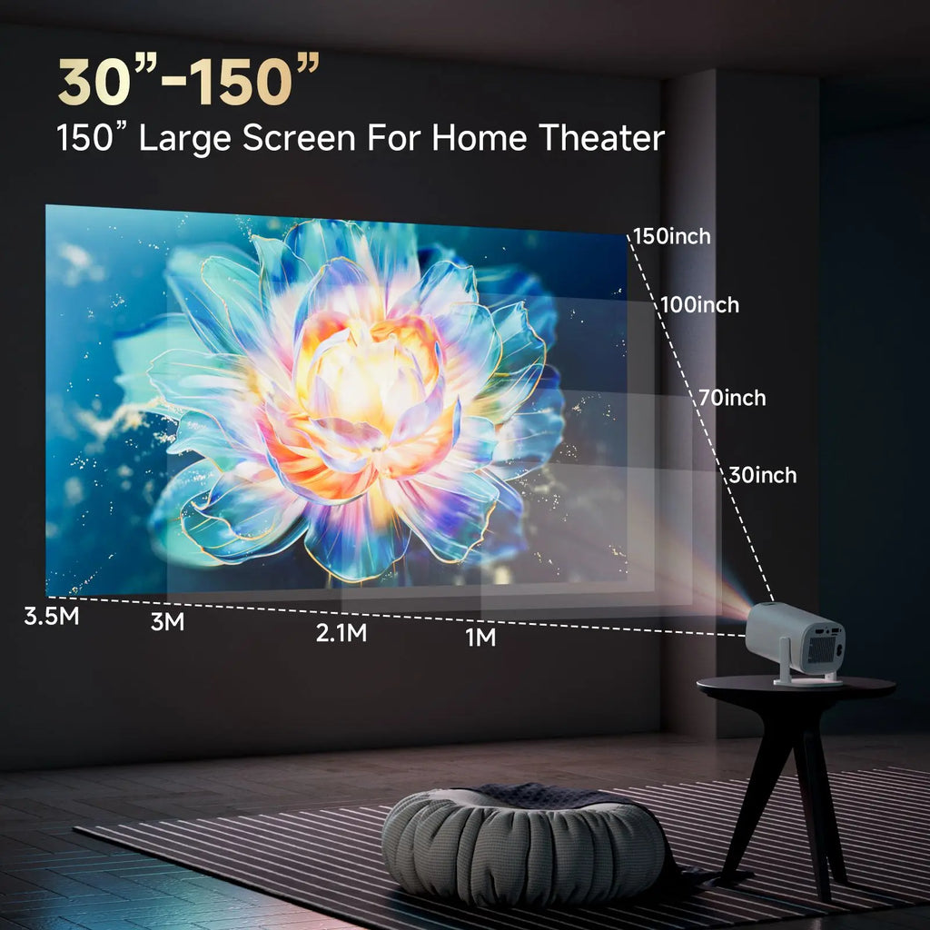 P30PRO Android 14 Smart Mini Projector