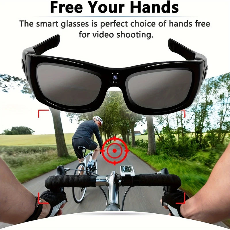 4K HD Camera Glasses Wearable Polarized Lens DVR Video Surveillance Security Protection Video Cam For Outdoor Sports 2025