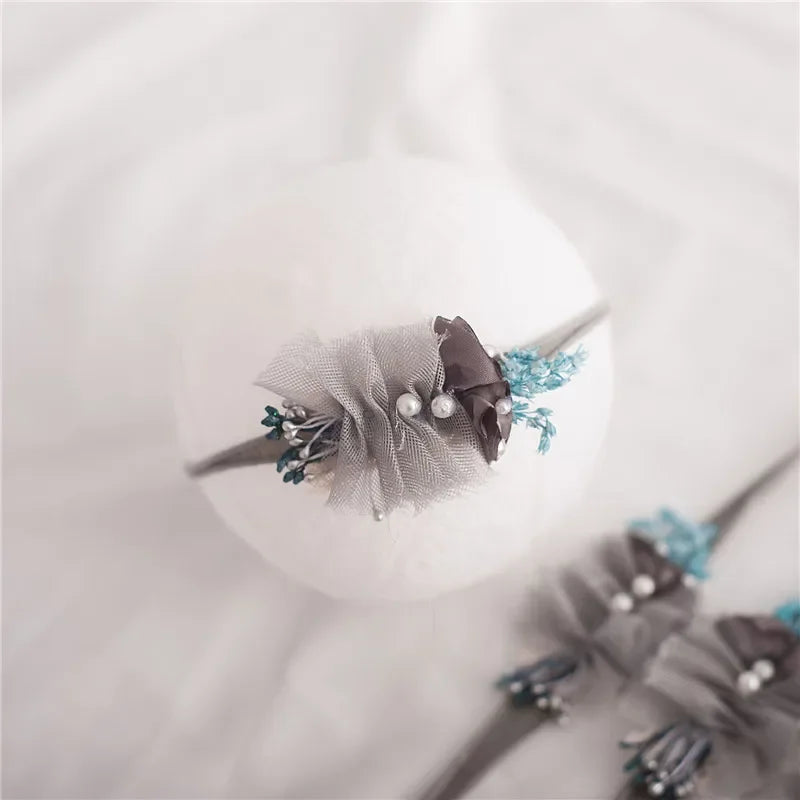 Kids Toddler  Newborn Headband  Baby Girl Hearband Hair Accessories Flower Girl Headwear Newborn Photography Props
