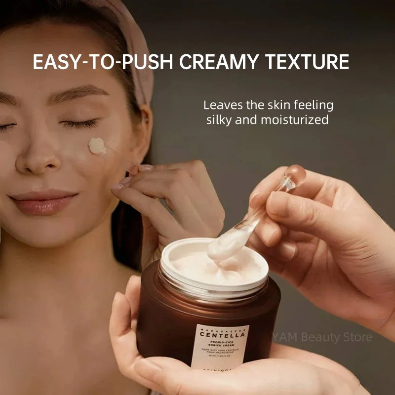 Korean Madagascar Skin1004 Centella Probio-Cica Enrich Cream Face Moisturizing Whitening Cream Original Skincare Beauty Products