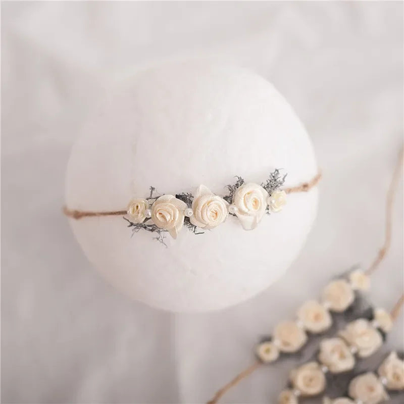Kids Toddler  Newborn Headband  Baby Girl Hearband Hair Accessories Flower Girl Headwear Newborn Photography Props