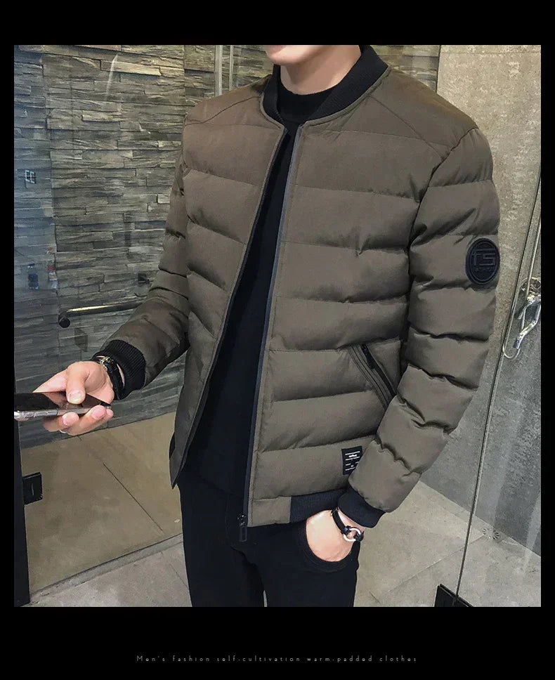 Winter Jacket Men Down Men Jackets Parka Men High Quality Outwear Brand Slim Mens Coats Casual Windbreak Jacket Men Winter Warm