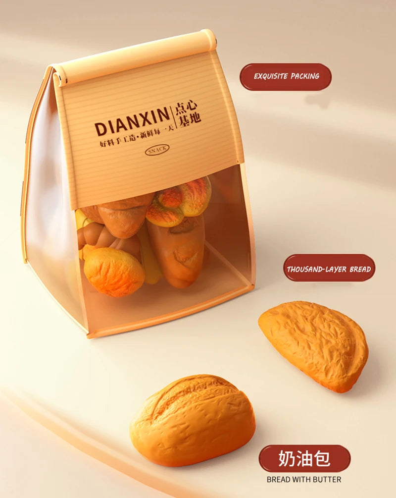 Children Pretend Play Kitchen Toys Sets Simulation Dessert Bread Food Cooking Games Play House Party Activities Games Girl Toys