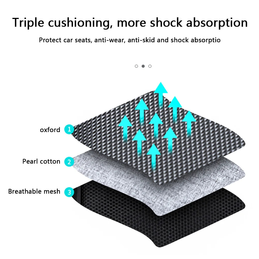 Car Seat Cover Protector for Child Kids Children Universal Auto Rear Seat Covers Pad Protection Foot Car Cushion Car Accessories