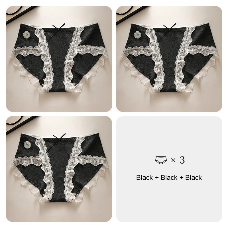 Women's Panties Female Underwear for Women Sexy Girl Cotton Panties Woman Lingeries Sexy Hot Briefs Underwears Lace Basic