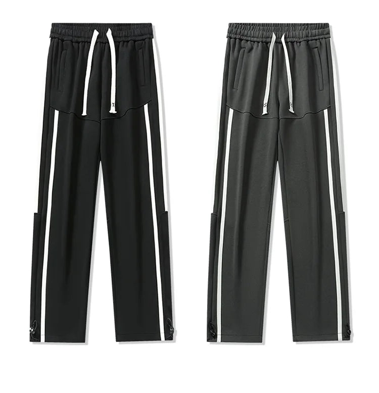 Big Tall Men Pants 200 Cm 190cm Extra Long Length Trouser Male  Straight Leg Sweatpants Winter Autumn Fleece Warm Lengthen 120cm