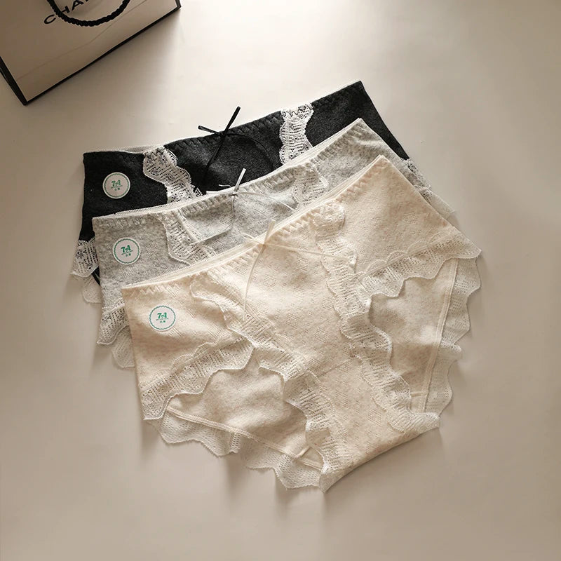 Women's Panties Female Underwear for Women Sexy Girl Cotton Panties Woman Lingeries Sexy Hot Briefs Underwears Lace Basic