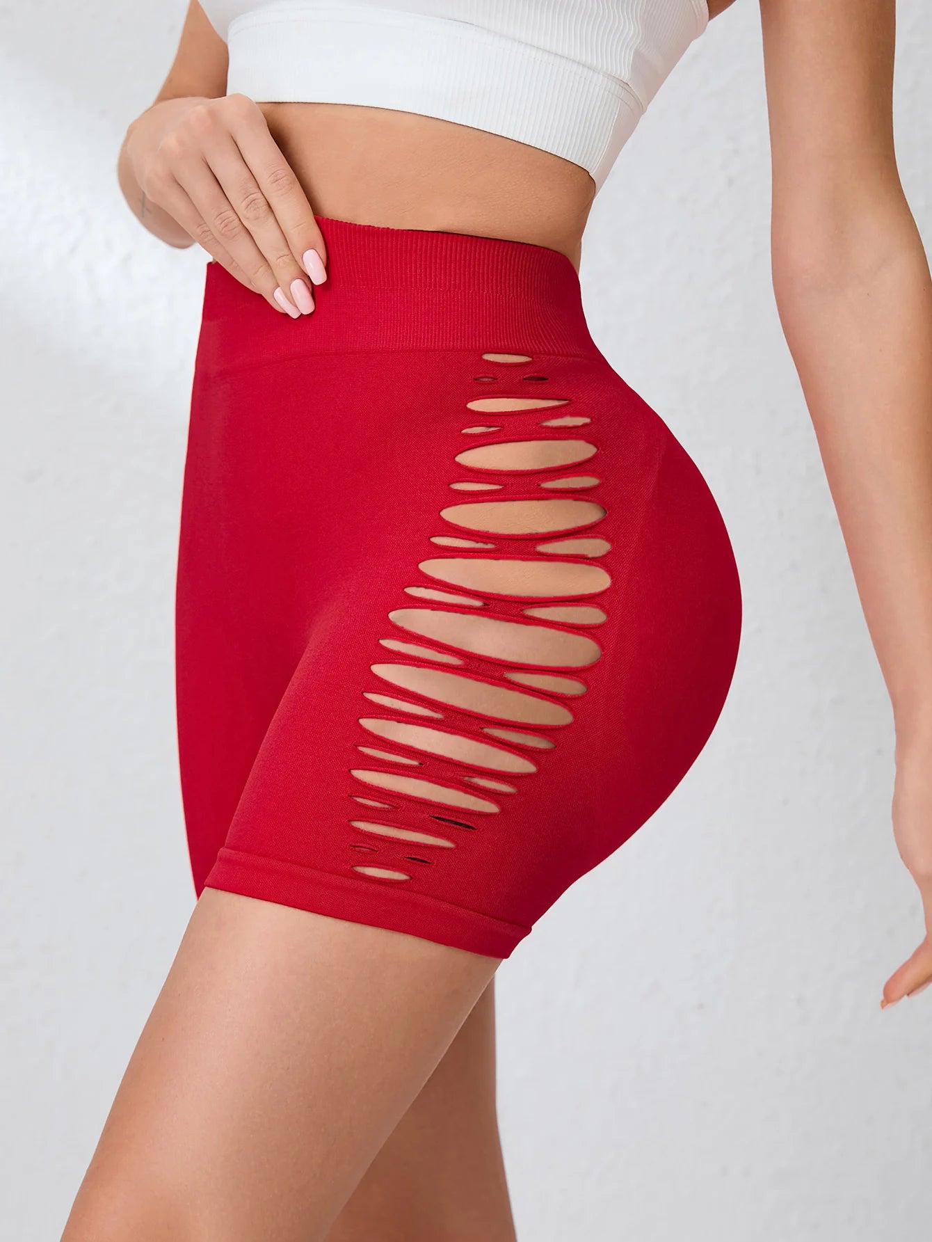 Women's Butt Lifting Shorts Workout Shorts High Waisted Booty Scrunch Shorts Athletic Gym Yoga Shorts for Women