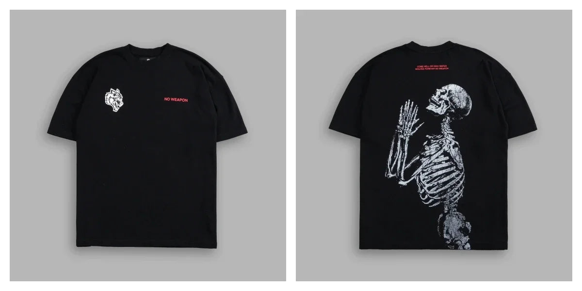 DARC SPORT "PREMIUM" OVERSIZED TEE Black COTTON Men T-Shirts Loose Casual Men Women TShirt Unisex Hip Hop Sports Tee Top US SIZE