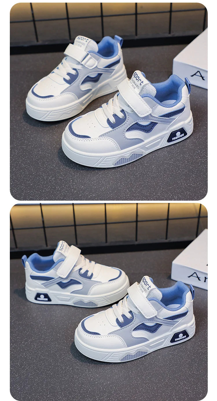 Children's Shoes for Girls and Boys Fashion Sneakers Kids' Soft-Soled Casual Shoes Student Sports Shoes Outdoor Walking Shoes