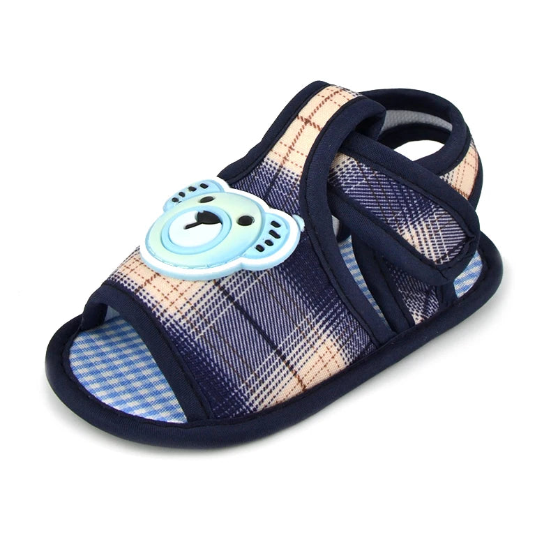 Toddler Infant Kids Baby Girl Summer Sandals Cute Casual Princess Sandals Cartoon Soft Sandals Crib Shoes Boy First Walkers0-12M