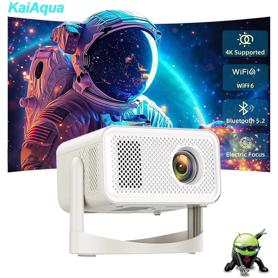 Portable Projector 4K 900ANSI  home theater Beam Projectors