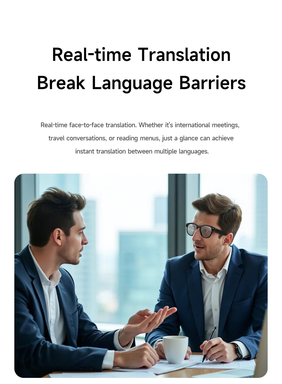 2025 Smart Glasses Photography Video AI Intelligent Interactive Translation Smart Sunglasses Bluetooth Call Music Play For IOS