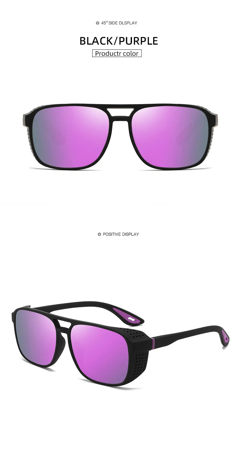 Polarized Fishing Glasses for Men UV400 Protection Driving Running Cycling  Sunglasses Designer Windproof Square Ski Goggles