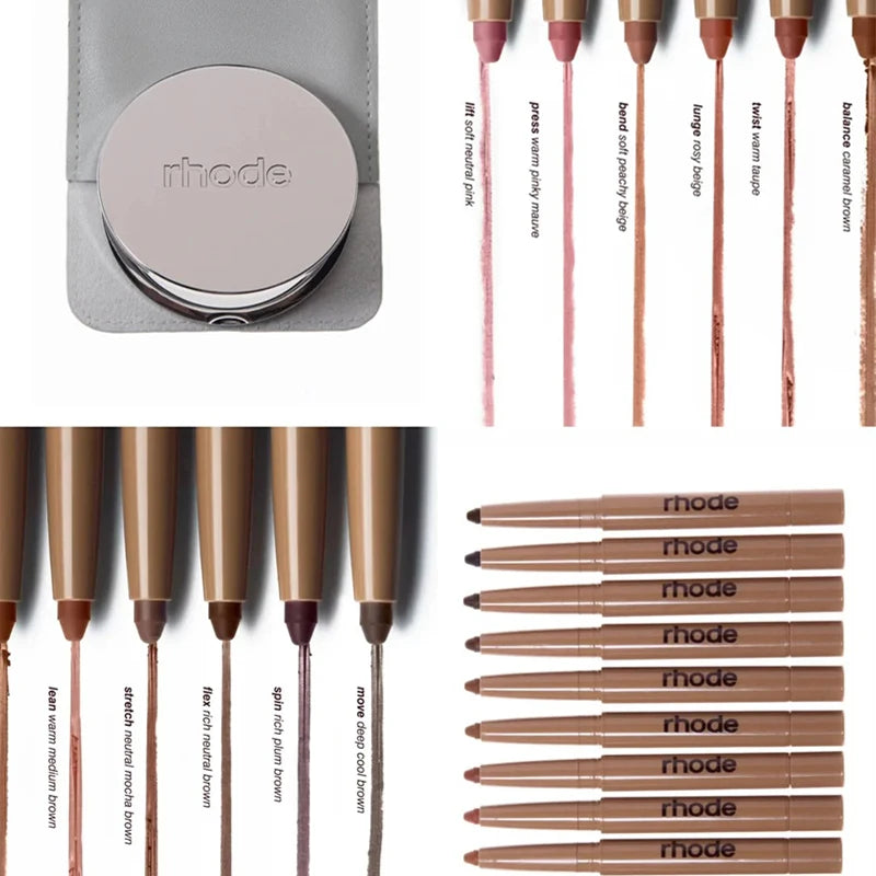 Popular Makeup Products Spicy Marg Juice Box Pocket Blush Stick Sunscreen 11 Color Mixed Decorative Lip Lipliner is Durable