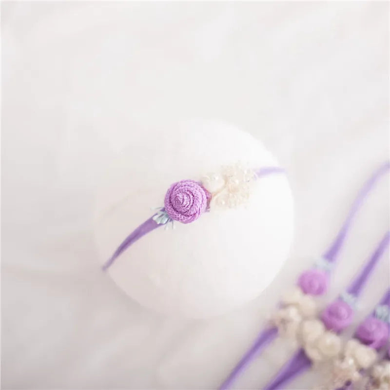 Kids Toddler  Newborn Headband  Baby Girl Hearband Hair Accessories Flower Girl Headwear Newborn Photography Props