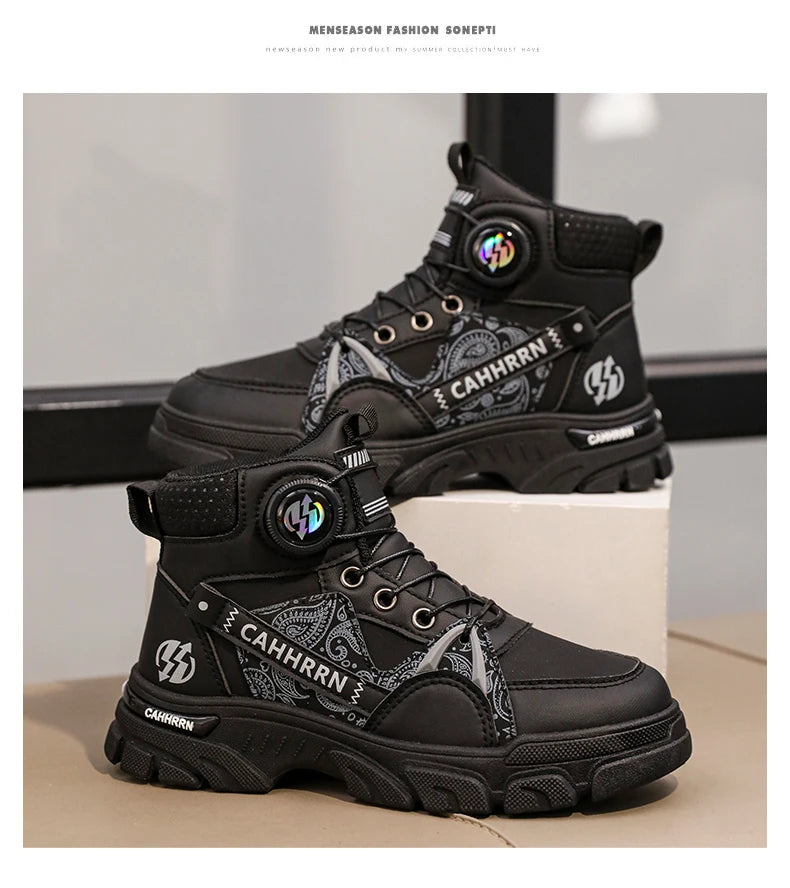 Platform Sports Shoes Kids Sneakers Sports and Leisure Shoes for Boys Wear-resistant Loafers Soft and Comfortable Fashion new