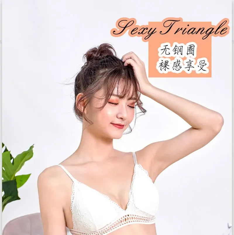 Women Bras Comfort Sport Bralette Underwear Sexy Seamless Lingerie Lace Backless Push Up Bra Corsets Top with Cups Ropa Mujer