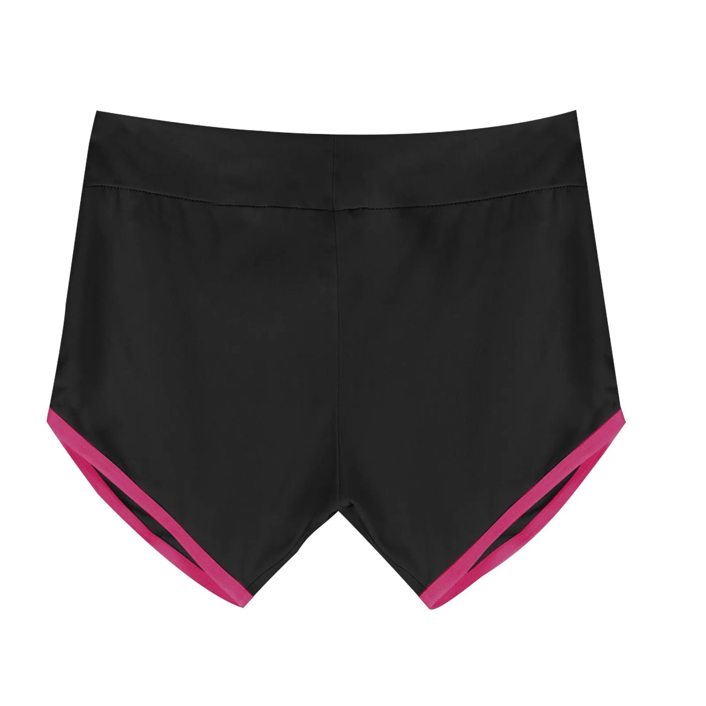 Women Mid Waist Shorts Girl Slim Fit High Stretchy Short Trousers Female Tight Shorts For Ladies Running Shorts Slim Fit Elastic