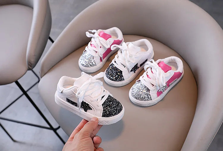 Size 21-30 Children Sport Shoes for Boys Fashion Casual Sneakers for Kids Girls Non-slip Baby Toddler Shoes 1-6y for Girl Boy