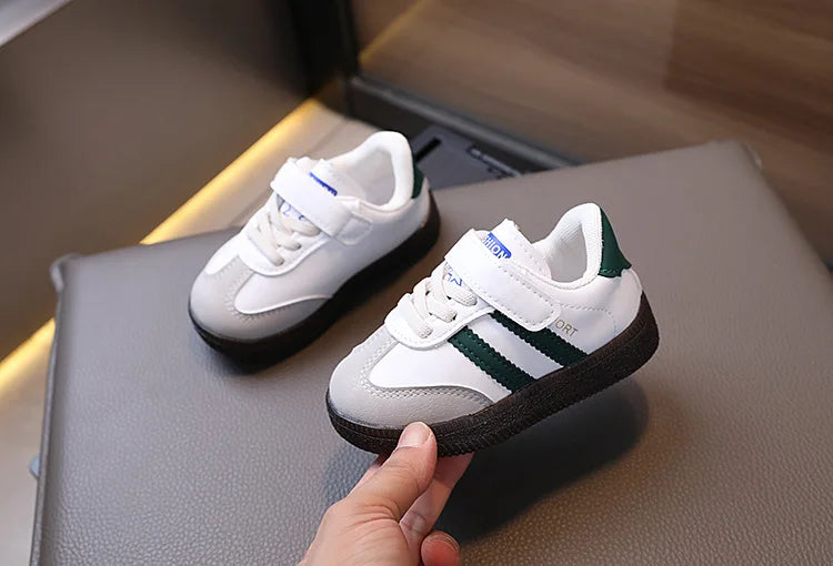 Toddler Baby Kids Fashion Design Walking Shoes Sneakers White Non-slip Casual Shoes Boys Girls Breathable Outdoor Sport Shoes