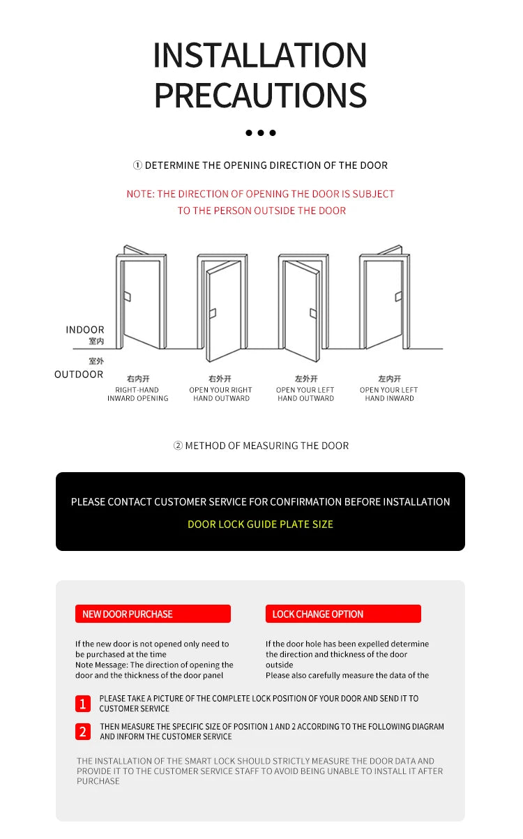 Smart TUYA Fingerprint Door Lock App Remote Control Keyless Bluetooth Digital Touchscreen Lock NFC Waterproof With Card And Key