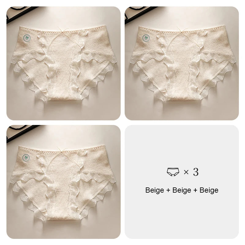 Women's Panties Female Underwear for Women Sexy Girl Cotton Panties Woman Lingeries Sexy Hot Briefs Underwears Lace Basic