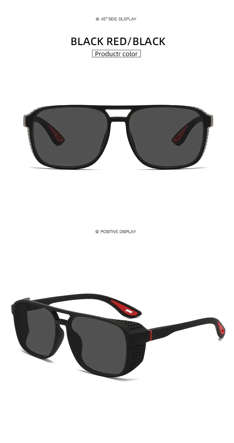 Polarized Fishing Glasses for Men UV400 Protection Driving Running Cycling  Sunglasses Designer Windproof Square Ski Goggles