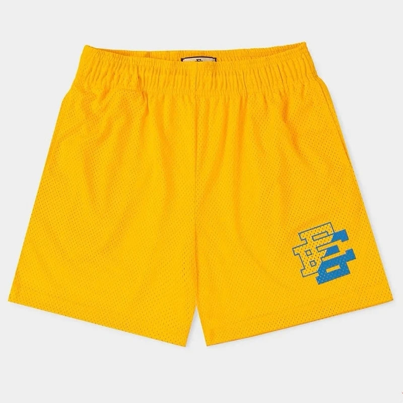 2024 new Eric Emanuel Summer Men Shorts Casual Shorts Fitness Exercise Beach Breathable Mesh Shorts Jogger Men's EE shorts