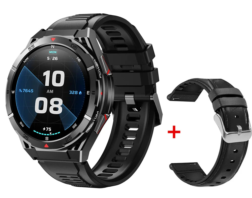 X2B Smart Watch GPS Positioning Men Outdoor Sport Bluetooth Calling AI Voice Health Monitoring Fitness Tracker Smartwatch