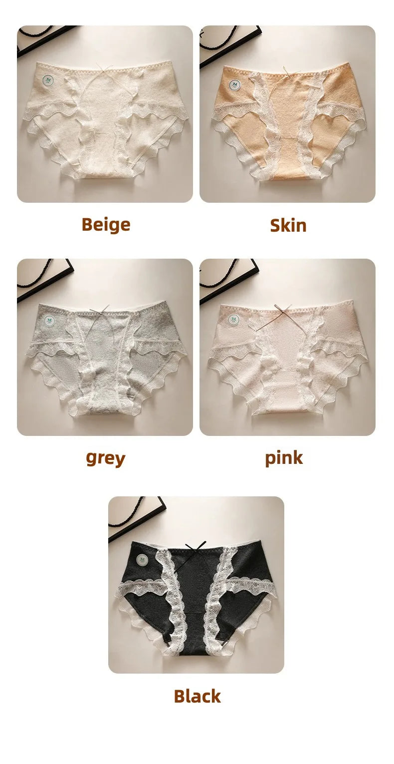 Women's Panties Female Underwear for Women Sexy Girl Cotton Panties Woman Lingeries Sexy Hot Briefs Underwears Lace Basic