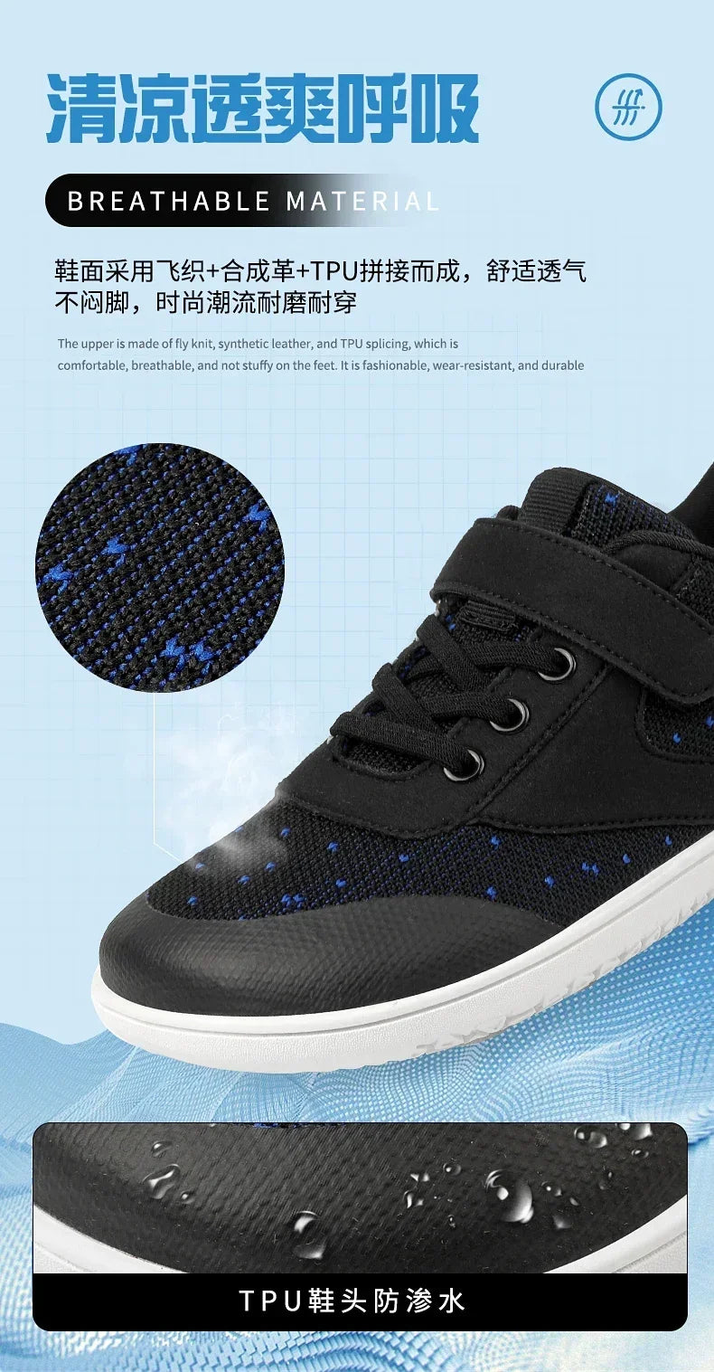 Toddler/Little Big Kids Barefoot Shoes Wide Minimalist Sneakers for Boys Girls Lightweight Children Zero Drop Naturally Flats