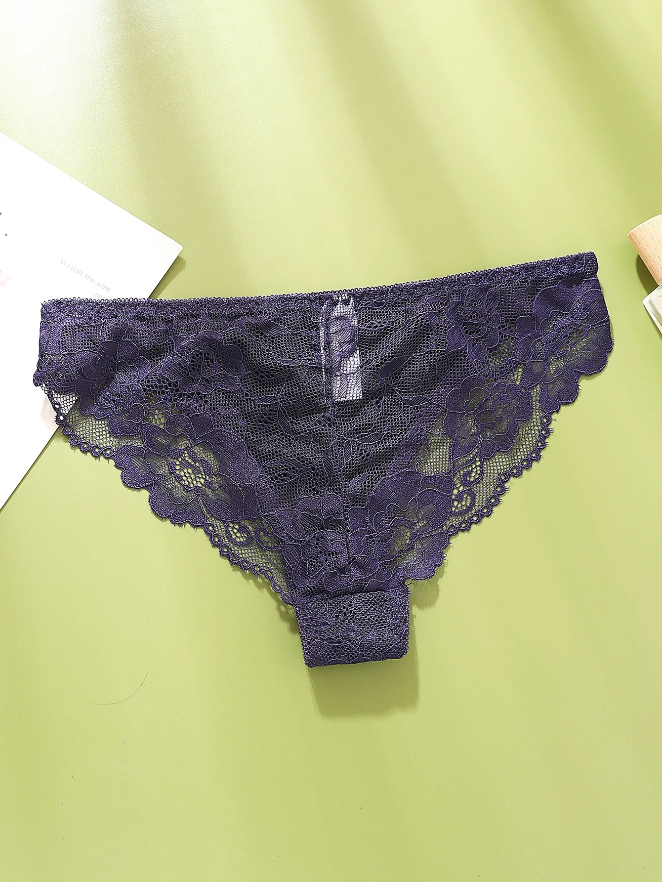 Women Panties Sexy Underwear Black Lace Panties Lingerie Female Floral Lace Briefs Perspective Design Ladies Pantys