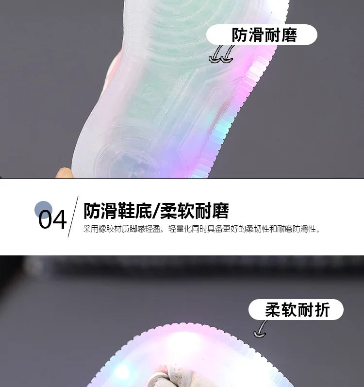 Shoes Children1-6Years Old2Girls Light Board Shoes2025Spring Kids' Leather Casual Shoes Soft Bottom Toddler Shoes