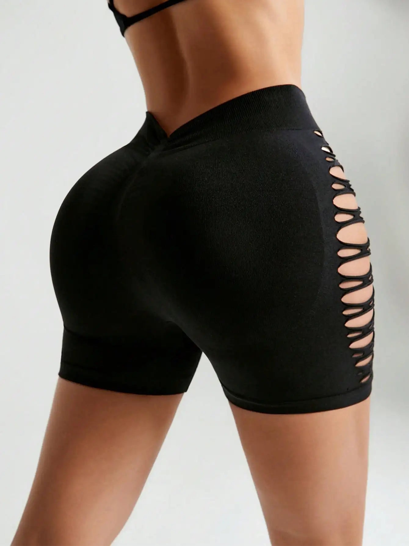 Women's Butt Lifting Shorts Workout Shorts High Waisted Booty Scrunch Shorts Athletic Gym Yoga Shorts for Women