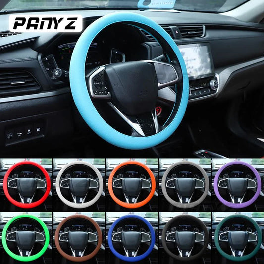 Universal 1pcs/set Car Styling Silicone Car Steering Wheel Glove Cover Automobiles Steering Wheel Hubs Cover Auto Accessories