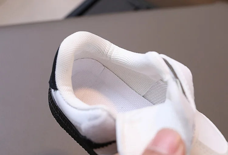 Toddler Baby Kids Fashion Design Walking Shoes Sneakers White Non-slip Casual Shoes Boys Girls Breathable Outdoor Sport Shoes