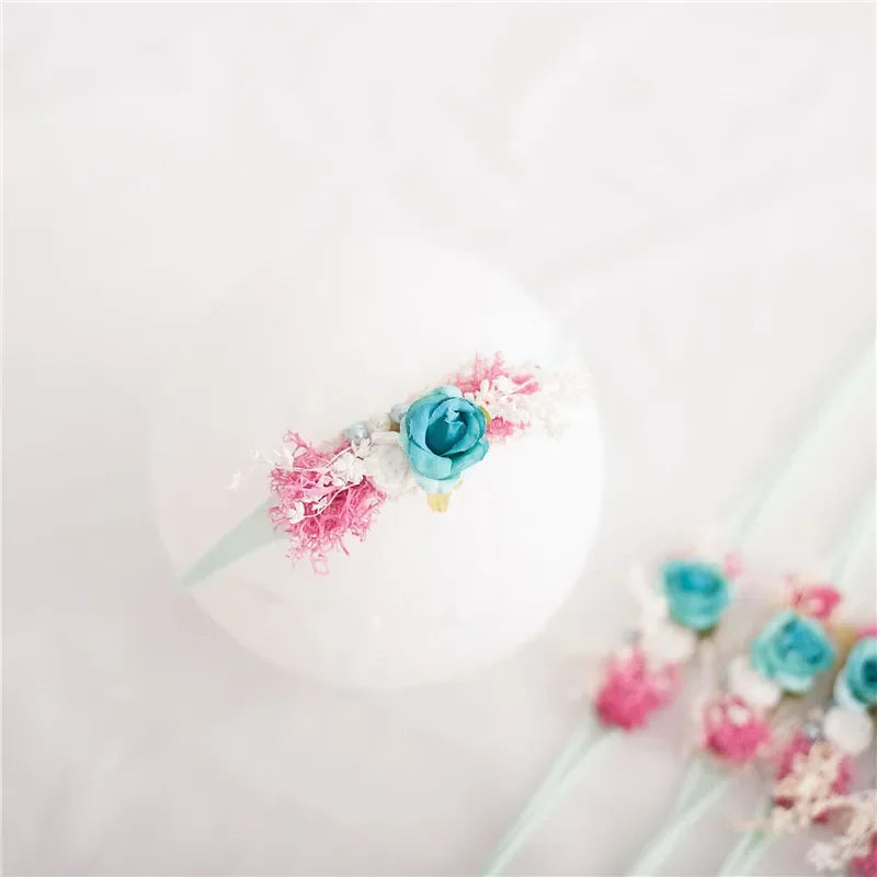 Kids Toddler  Newborn Headband  Baby Girl Hearband Hair Accessories Flower Girl Headwear Newborn Photography Props