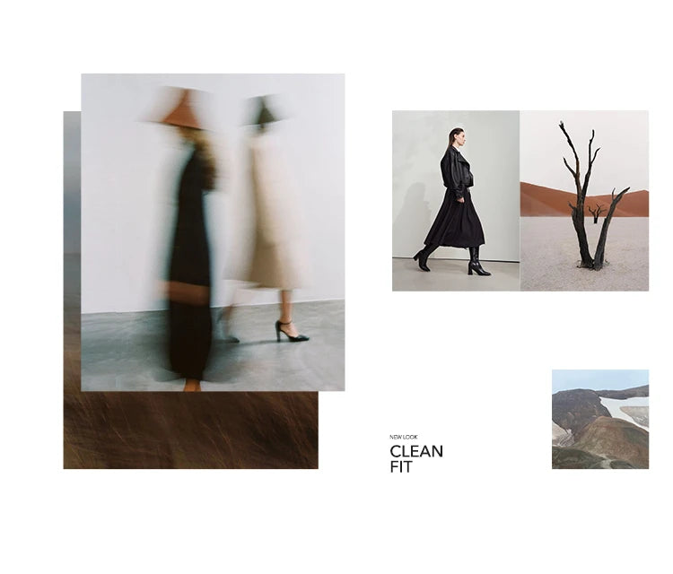 AMII Casual Women Pants 2025 Autumn Elegant Cotton Simple Loose High Waist Pleated Wide Leg Pants Office Lady Clothing 12553020