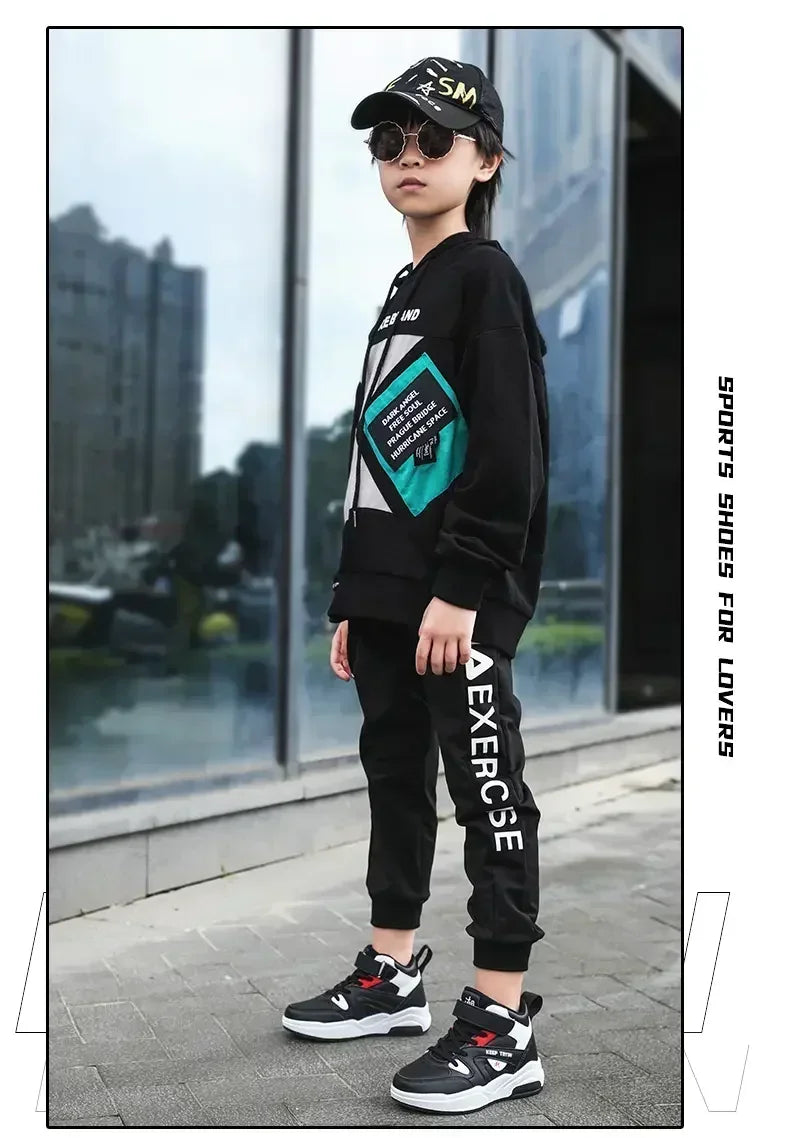 Children Basketball Kids Shoes New Children Sneakers Child Shoes High-Quality Durable Light Breathable Soled Anti-Slip Trainer