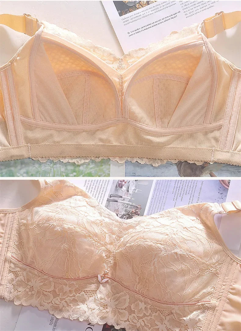 Women's Bra Female Lingerie Lace Bra Women Underwear Push Up Bra Backless Bra Embroidery Bras for Women Big Size Sexy Bra Tops