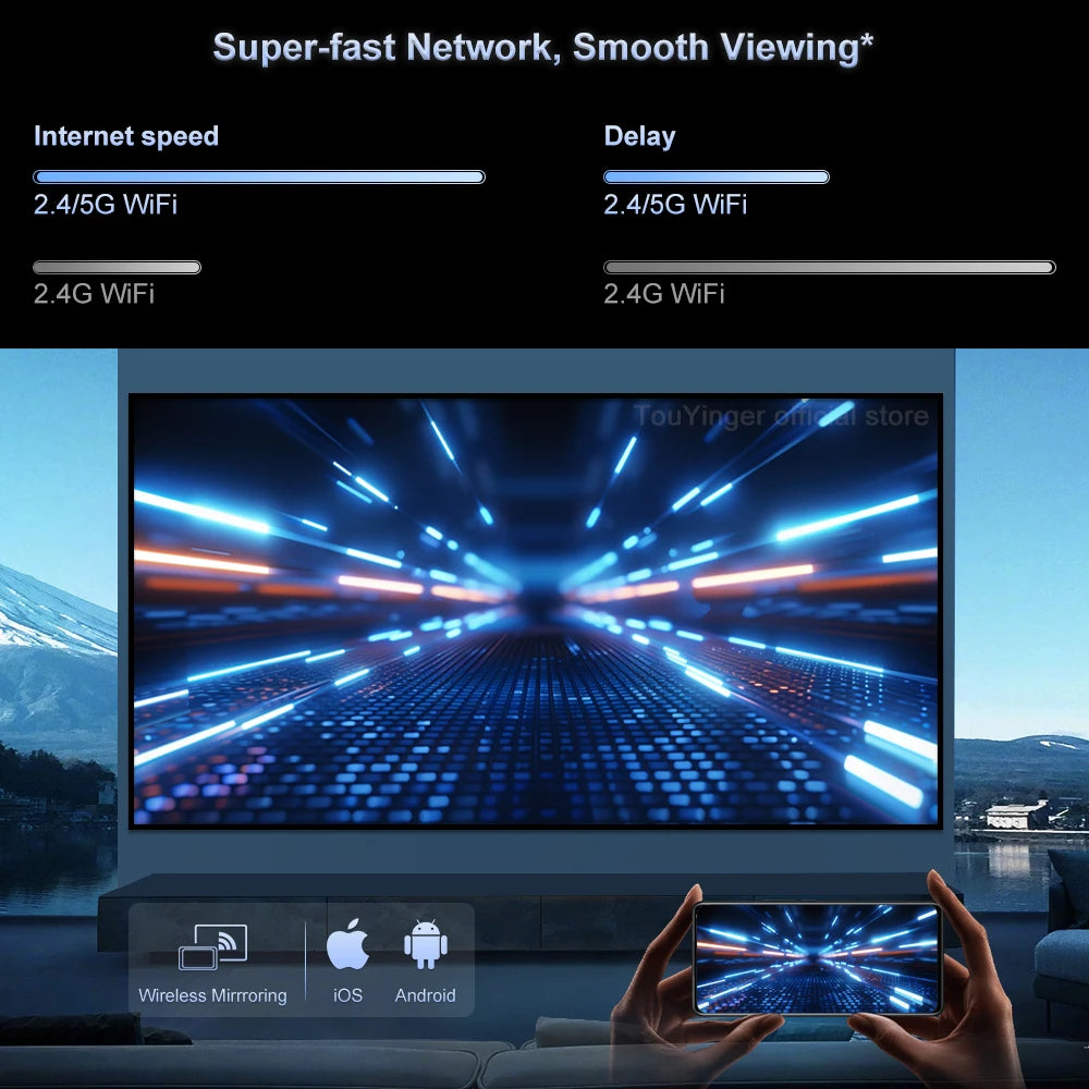 Touyinger L9 Portable Mini Projector