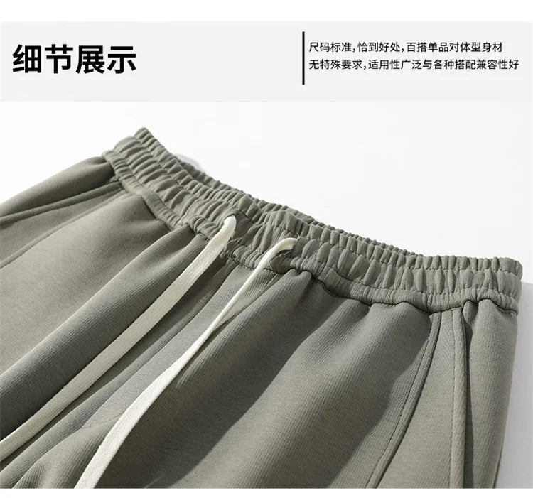 Big Size 10XL Men Pants Fleece Lined Jogger Trouser Male Plus Large 9XL 8XL Winter Autumn Bootcut Cuffed Elastic Sweatpant Loose