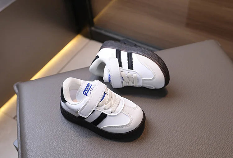 Toddler Baby Kids Fashion Design Walking Shoes Sneakers White Non-slip Casual Shoes Boys Girls Breathable Outdoor Sport Shoes
