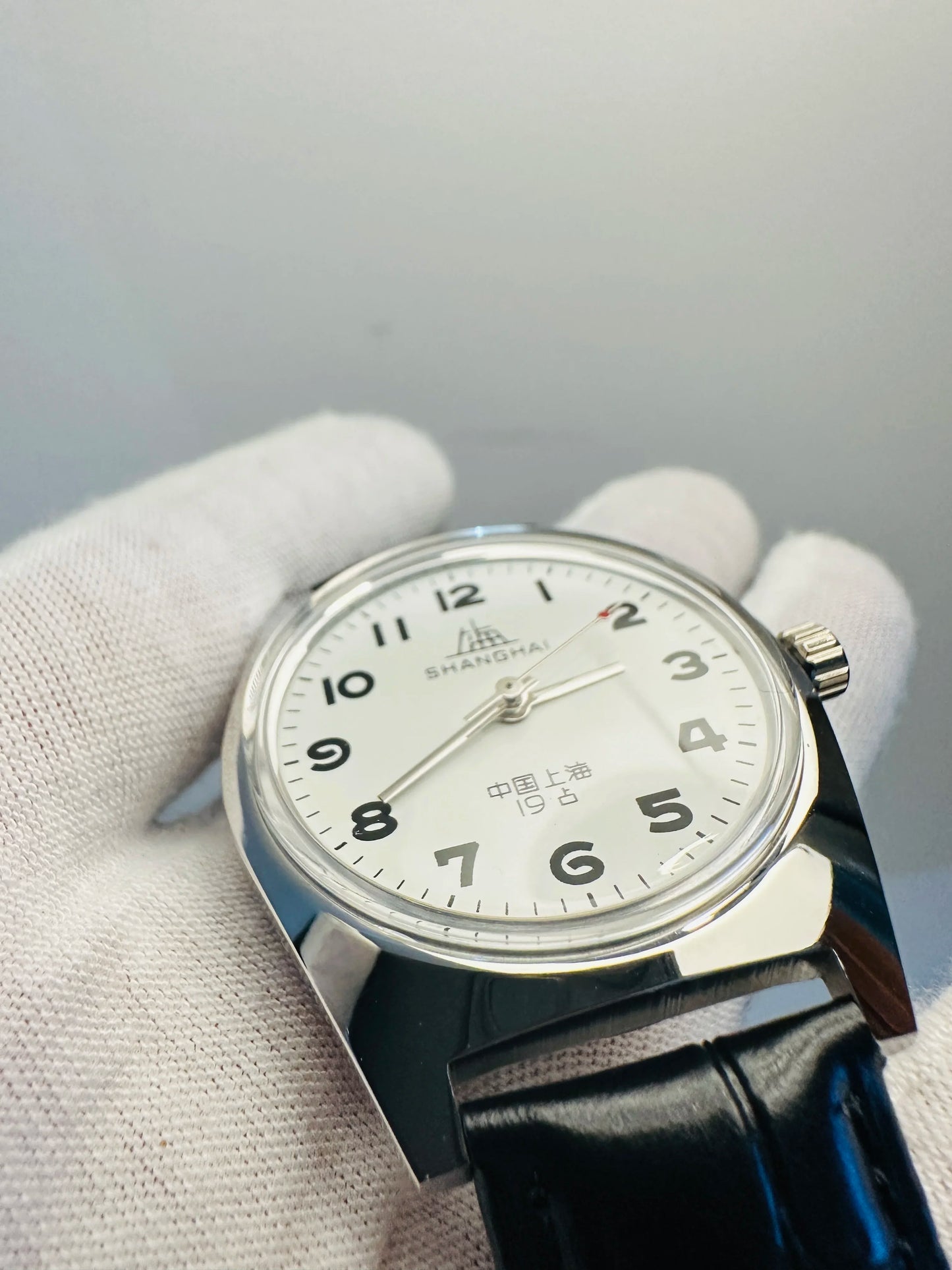 Vintage-Inspired Shanghai 7120 Watch 36mm - Mechanical Men's Wristwatch for Collectors & Watch Enthusiasts