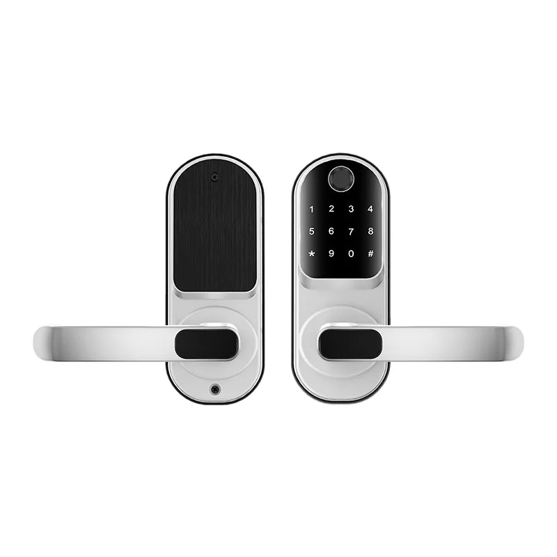 Smart TUYA Fingerprint Door Lock App Remote Control Keyless Bluetooth Digital Touchscreen Lock NFC Waterproof With Card And Key