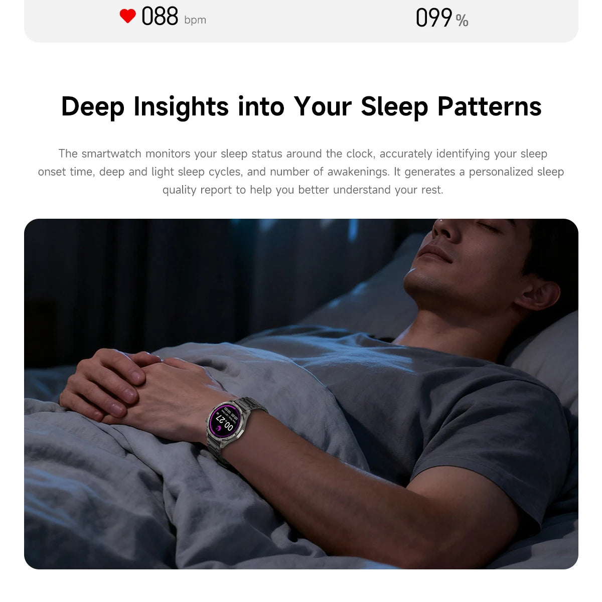 Smart Watch GT6 Pro (2025) 1.50-inch HD AMOLED GPS Message Reminder Bluetooth call Heart rate 4GB Smartwatch Reduction 100%